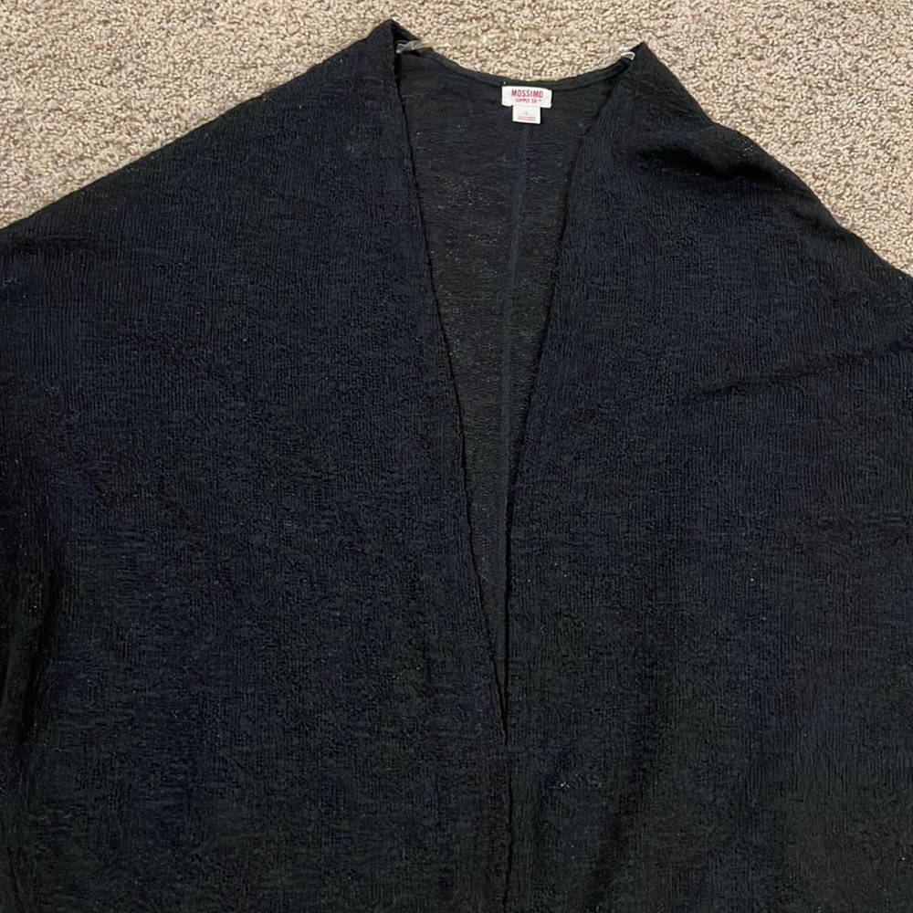 Mossimo women’s large size open cardigan sweater